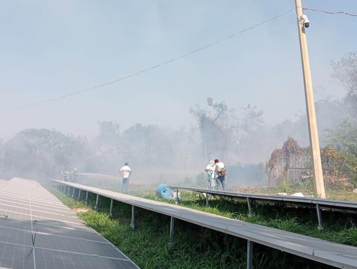 Incrementan incendios en Minatitlán por altas temperaturas; hasta 10 en un día