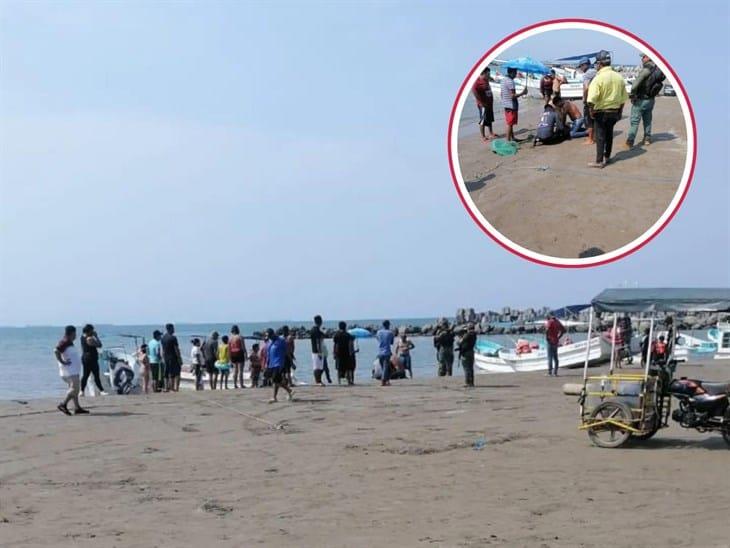 ¡Trágico!; mujer de Xico fallece ahogada en Playa de Antón Lizardo 