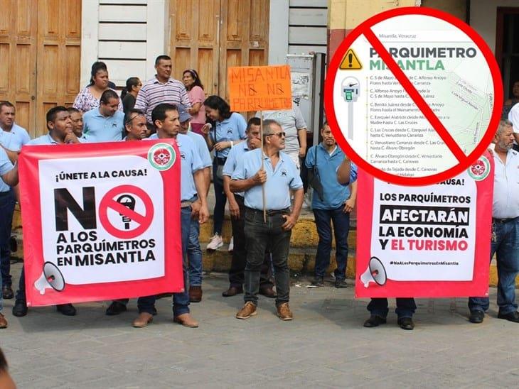En Misantla, rechazan instalación de parquímetros; advierten manifestación 