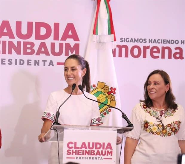 Claudia Sheinbaum asegura que Veracruz será el consentido del próximo sexenio 
