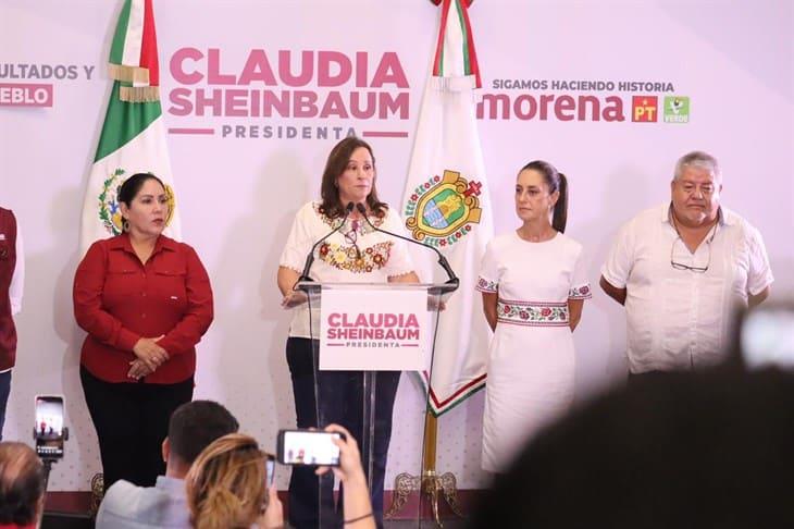 Claudia Sheinbaum asegura que Veracruz será el consentido del próximo sexenio 