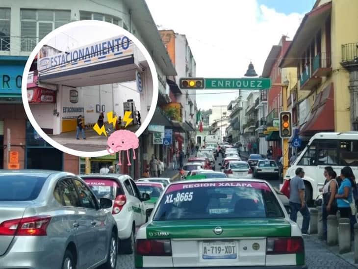 Costos de estacionamientos en el centro de Xalapa; ¿subieron?
