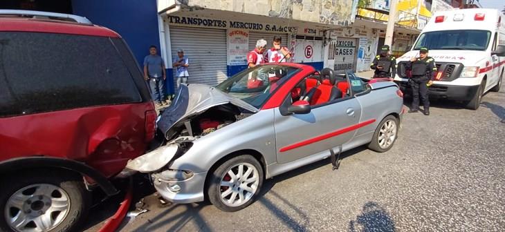 Accidente múltiple deja un lesionado en Córdoba; ¿cómo pasó?