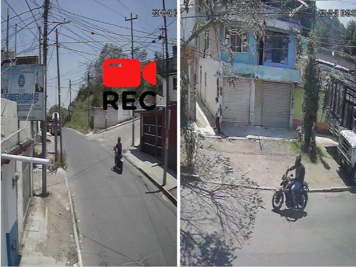 Vecinos de la 21 de Marzo, en Xalapa, buscan a motociclista que atropelló a menor