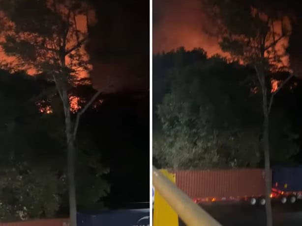 Se registra fuerte incendio en el Parque Natura de Xalapa; trasciende, pudo ser provocado (+Video)