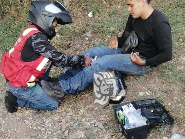 Dos motociclistas graves tras perder el control y derrapar en Fortín