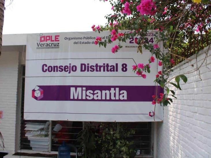 Llega paquetería electoral al OPLE de Misantla