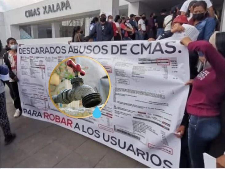 A CMAS sólo le interesan cobros, desatiende reportes de fugas de agua en Xalapa