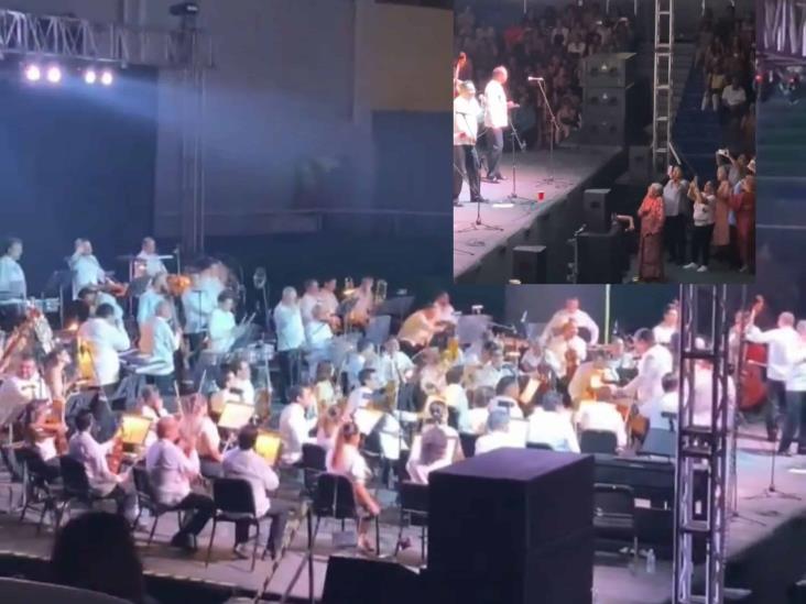 La Sonora Santanera derrocha talento junto con la Orquesta Sinfónica de Xalapa