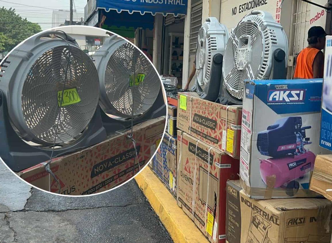 Ola de calor incrementó demanda de ‘climas’ y ventiladores; estos son sus precios en Coatzacoalcos