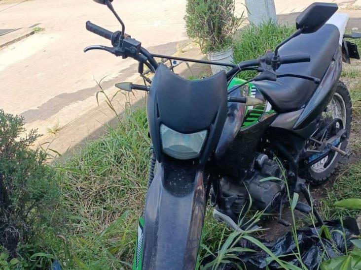 ¡Otra más! Roban motocicleta en calles de Fortín