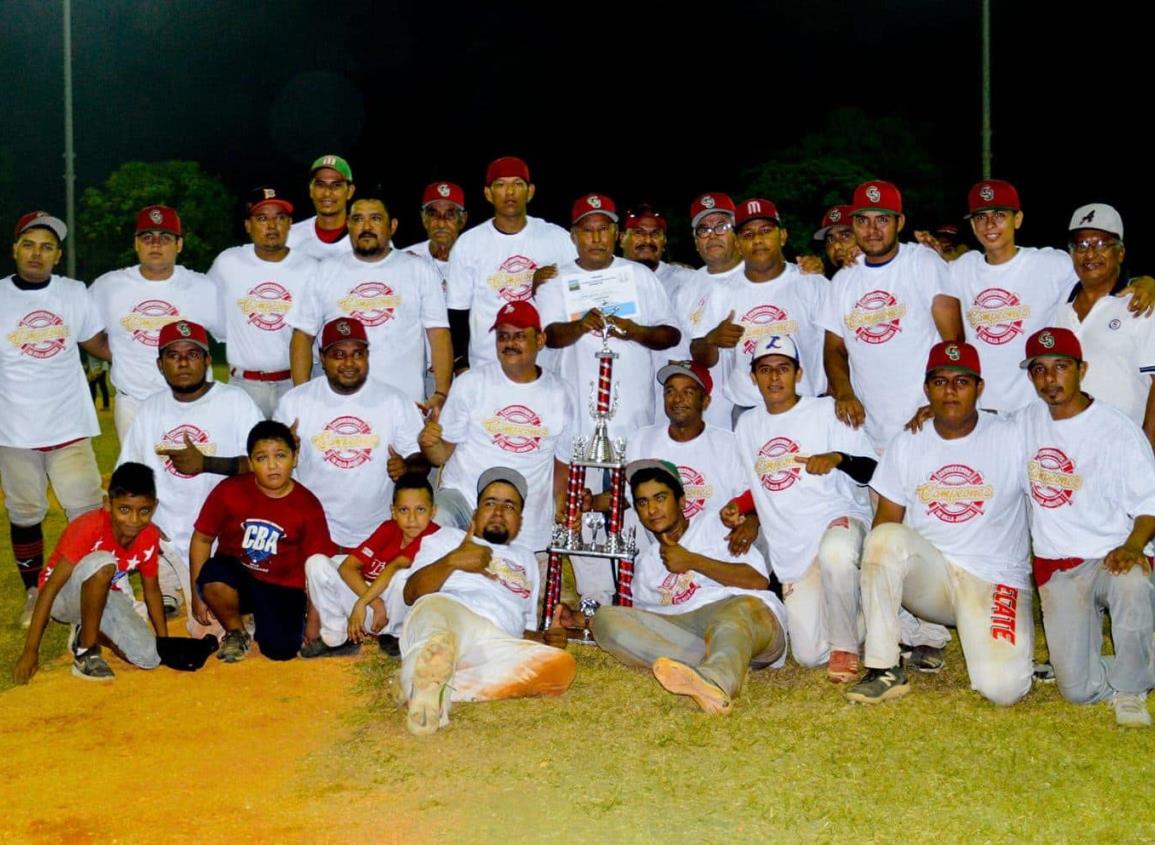 Cerveceros conquista el gallardete de la Liga Nocturna de Beisbol de Acayucan