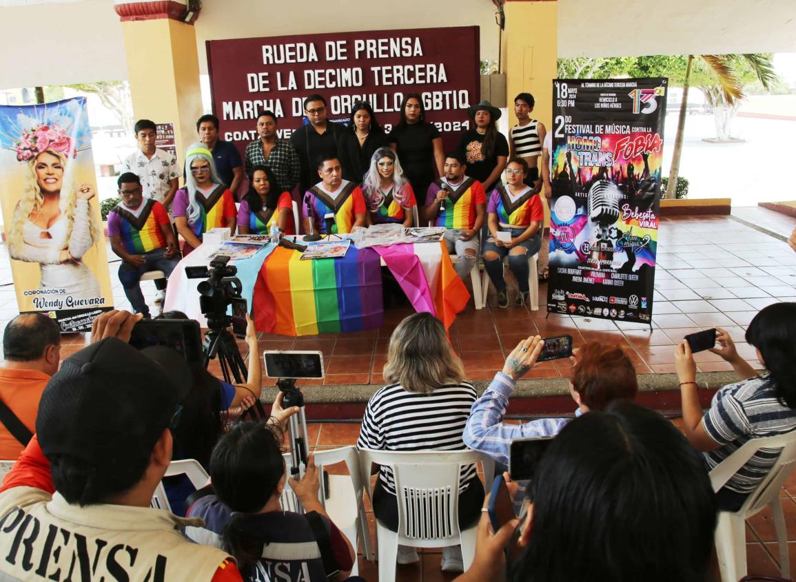 En defensa de sus derechos, comunidad LGBTIQ+ marchará en Coatzacoalcos  ¿que día?