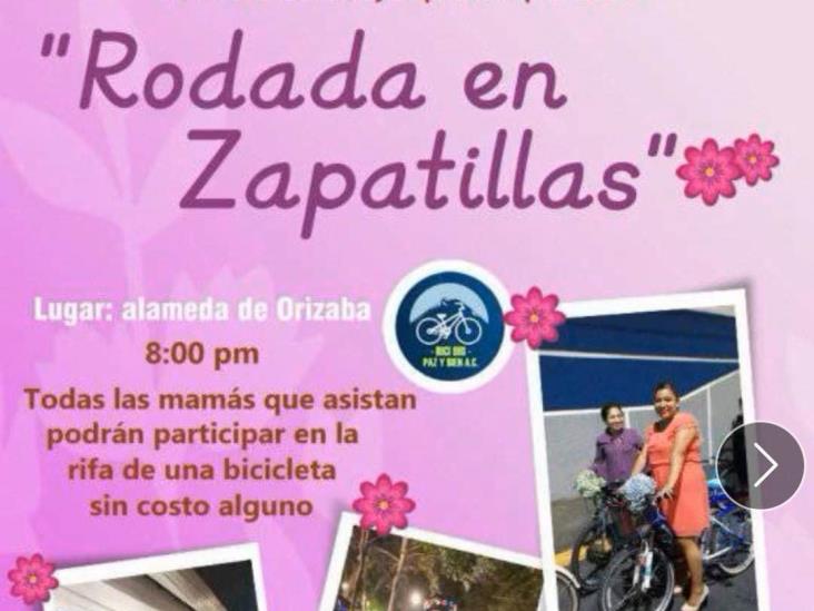 Con ´Rodada en tacones´, ciclistas celebrarán a las madres en Orizaba