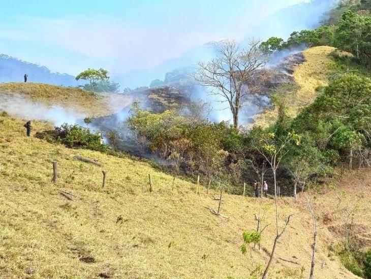 Incendio amenaza a las comunidades rurales de Las Choapas | VIDEO