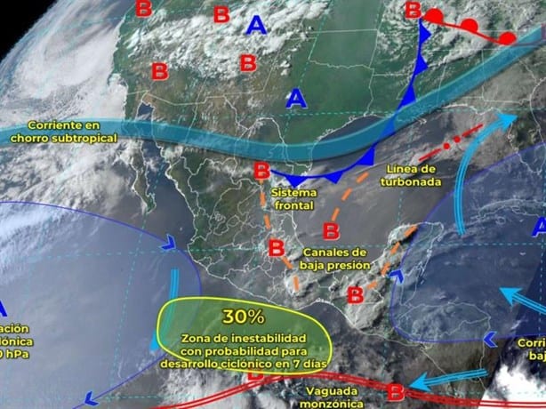 Frente frío 51 se aproxima a México y refrescará el ambiente en estos estados