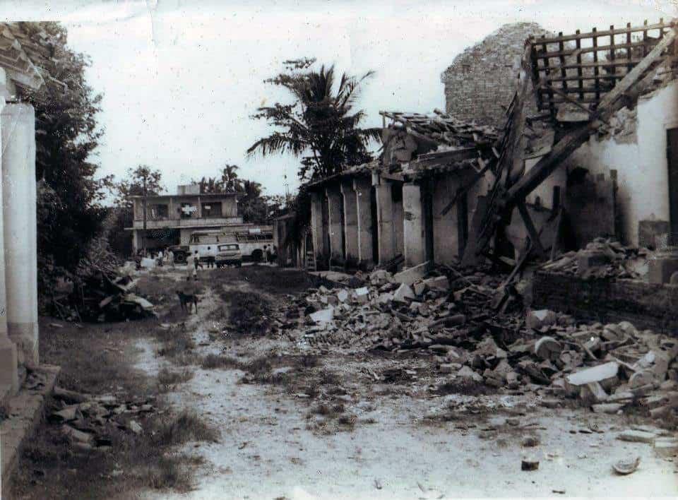 Así afecto a Acayucan el sismo de 1959; el mas fuerte registrado en el sur | Fotos