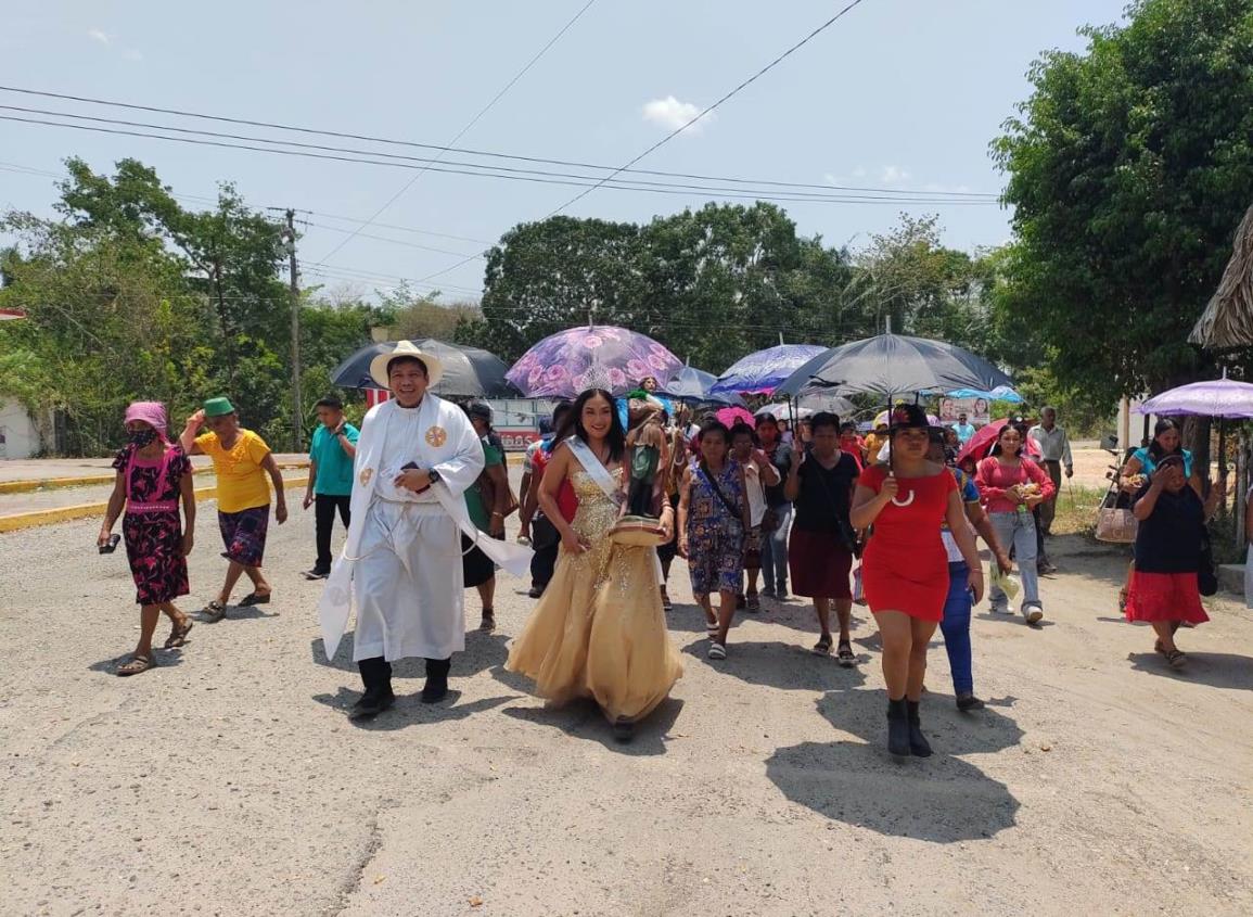 Celebraron a San Isidro Labrador en congregación de Moloacán