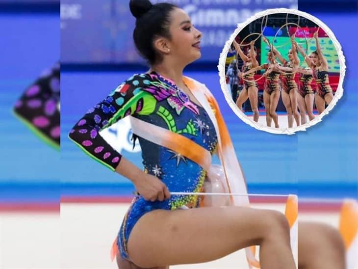 ¡Talento xalapeño!, la gimnasta Kimberly Salazar gana medalla de plata en mundial de Portugal 