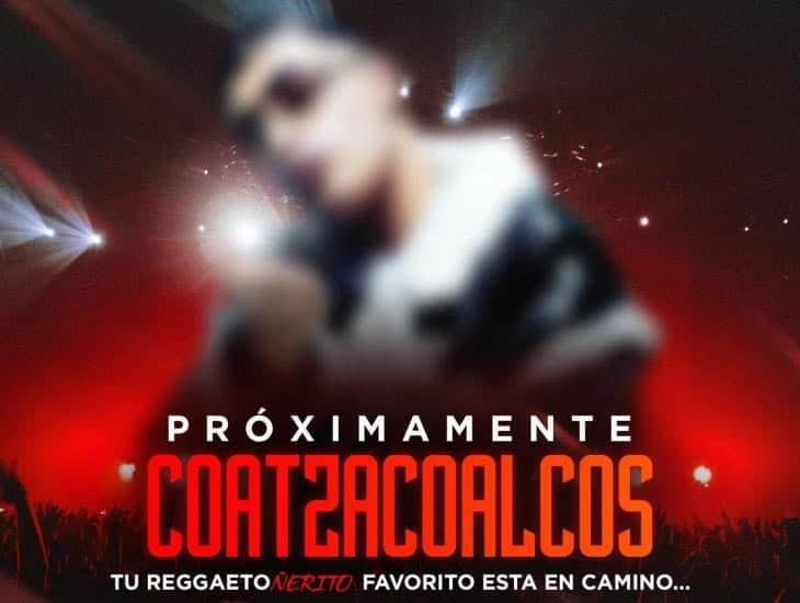 Conocido cantante de reggaeton mexa estará en Coatzacoalcos, esto sabemos
