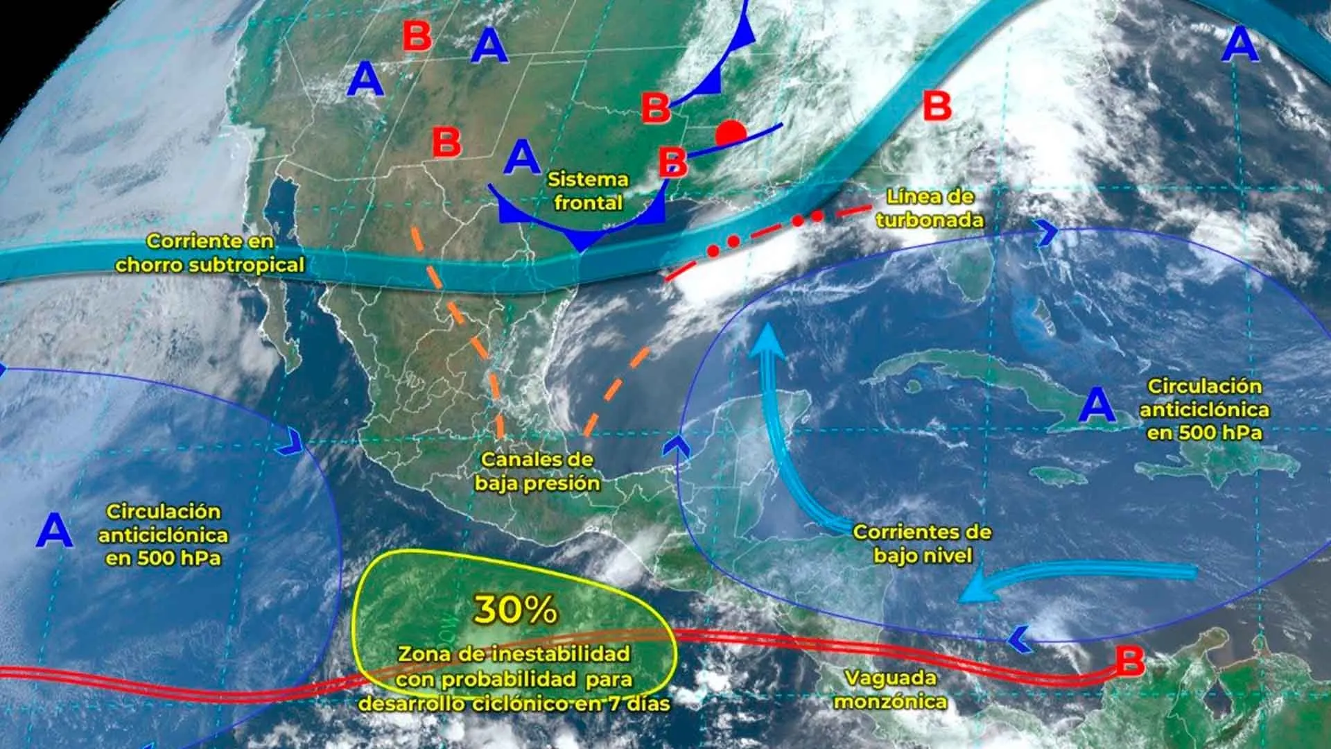 Temporada de huracanes 2024 será más fuerte de lo previsto; actualizan pronóstico
