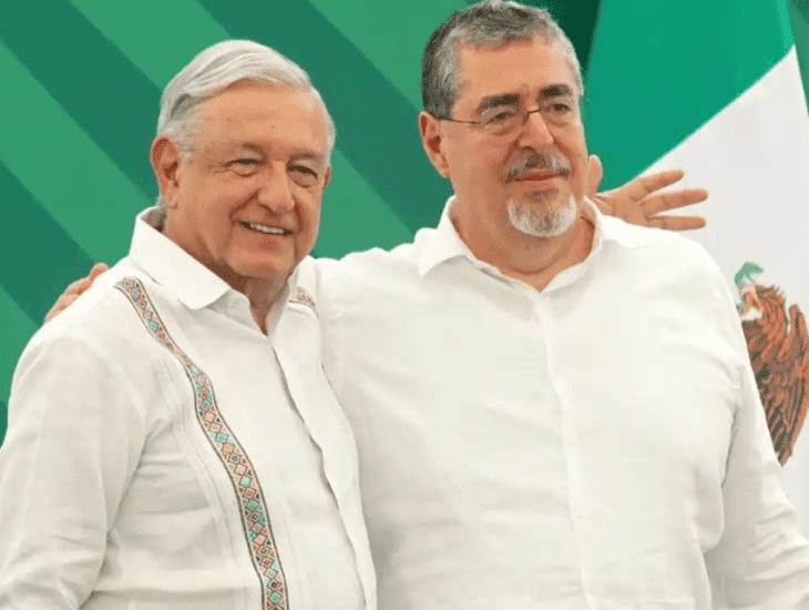 AMLO y Arévalo, presidente de Guatemala, acuerdan lucha contra narcotráfico y migración
