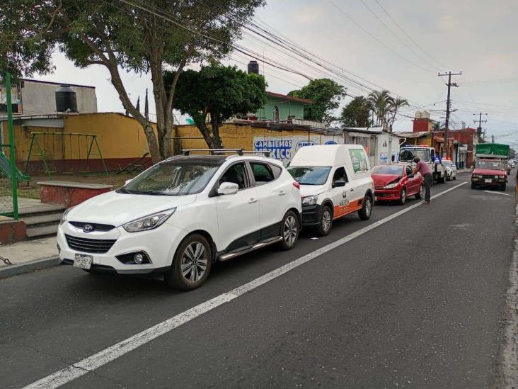 ¡Domingo de accidentes! Se registran choques en varios puntos de Orizaba