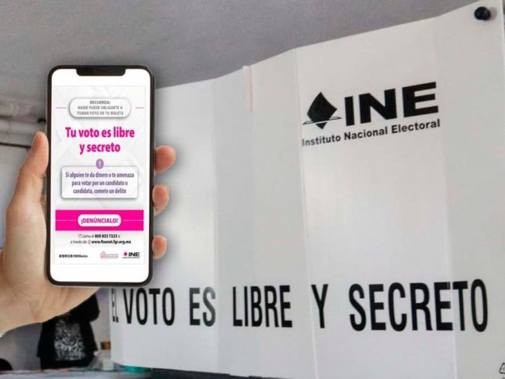 Elecciones 2024: ¿es delito para INE que le  tome foto a mi voto? Te informamos