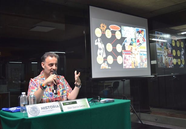 Académico veracruzano brinda conferencia en SLP sobre cine de lucha libre