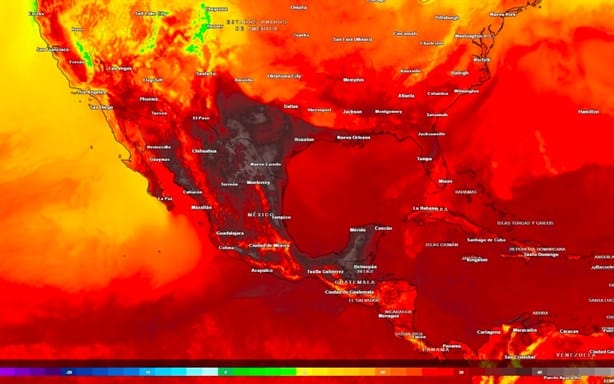 ¡Tercera ola de calor llega a México! Estos estados superarán los 45 °C