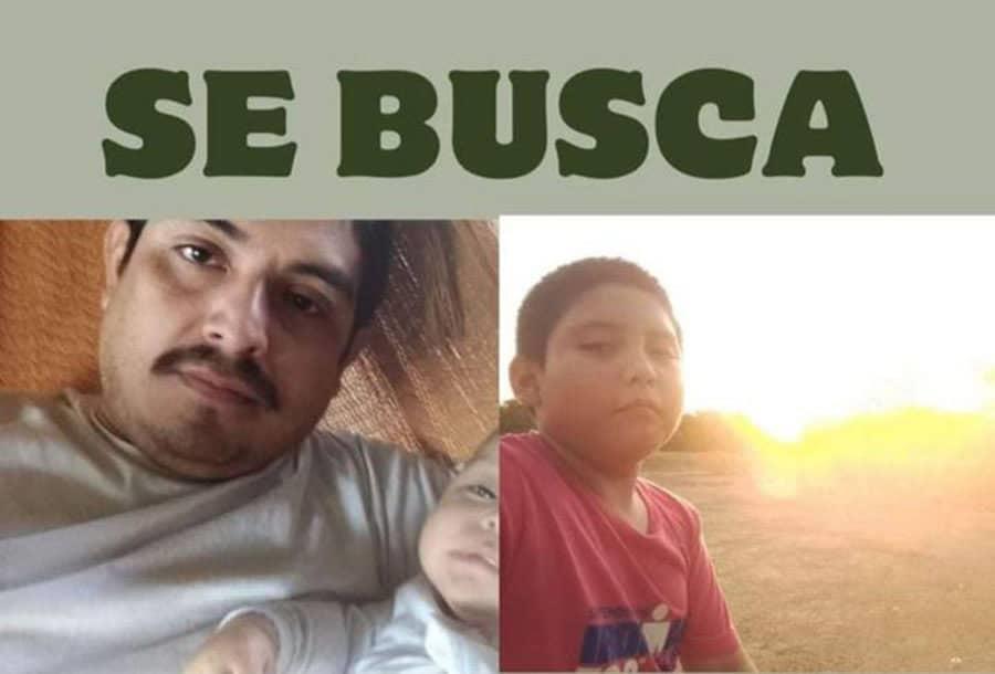 Desaparecen Ángel Delgado López y su pequeño hijo Arturo, en Jesús Carranza 