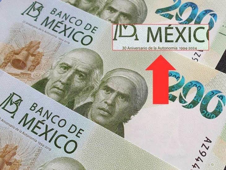 Estas son las características del nuevo billete de 200 pesos lanzado por Banxico