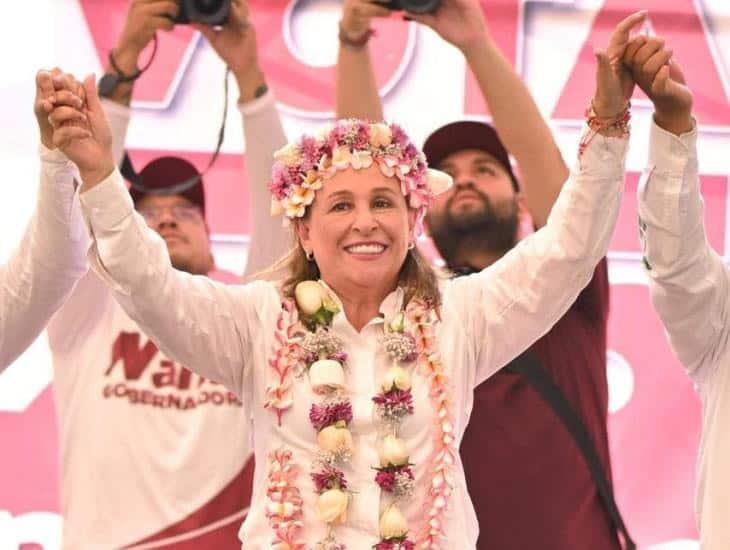 Rocío Nahle cerrará campaña recorriendo en su totalidad el estado de Veracruz