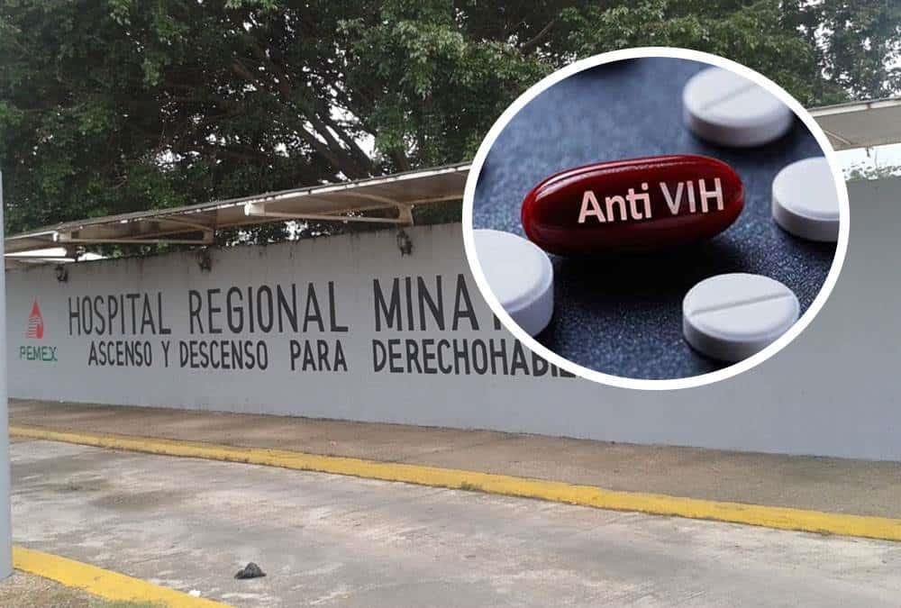 Desabasto de medicamentos en Hospital de Pemex de Minatitlán afecta a 200 pacientes con VIH 
