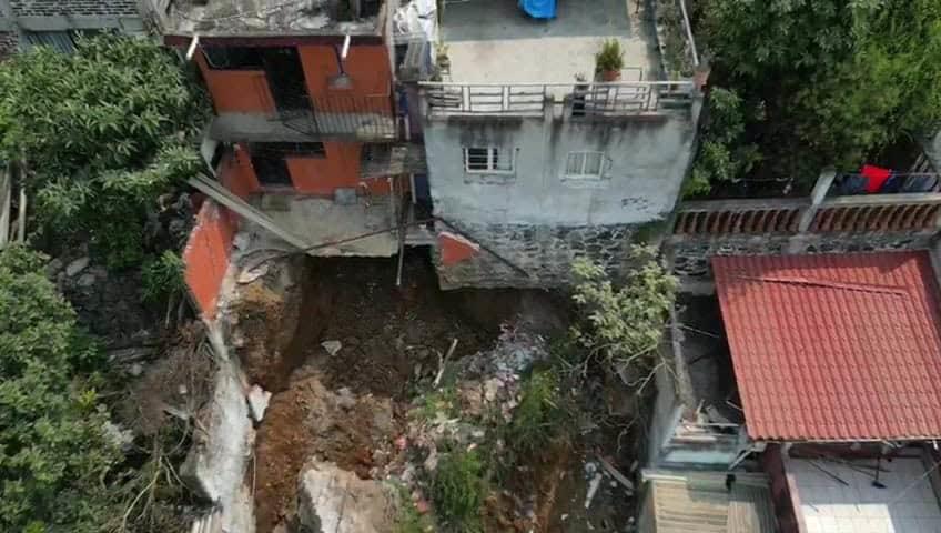 Xalapa: Van contra Desarrollo Urbano por daños en casas tras derrumbe en Ruiz Cortines