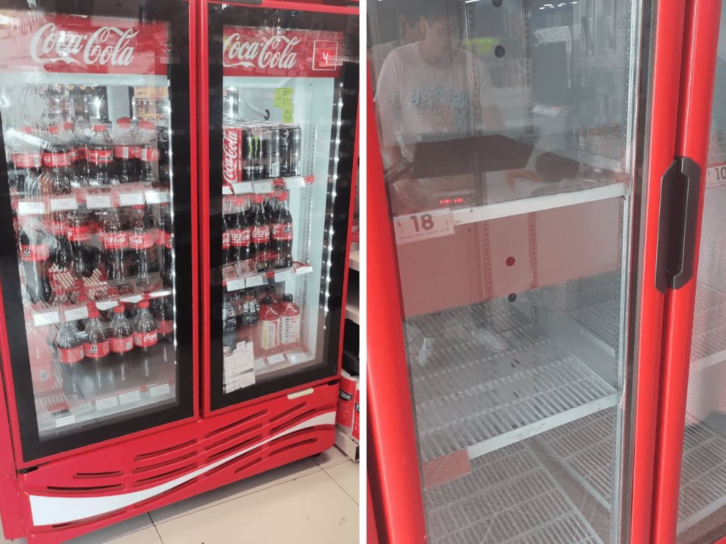 Escasez de hielo y Coca-Cola en Nanchital dispara los precios, ¿cuánto cuestan?