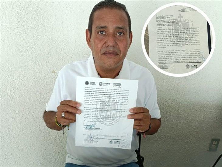Trabajador de Segob critica en sus redes a Cuitláhuac y Gobierno de Veracruz lo despide