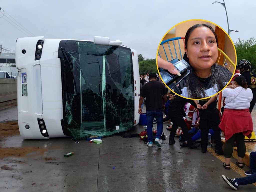 Pasajera exige a empresa de viajes de Minatitlán que responda tras accidente |VIDEO