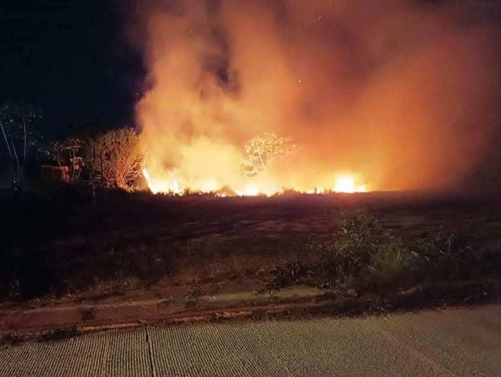 En lo que va del año 190 incendios han azotado al sur de Veracruz