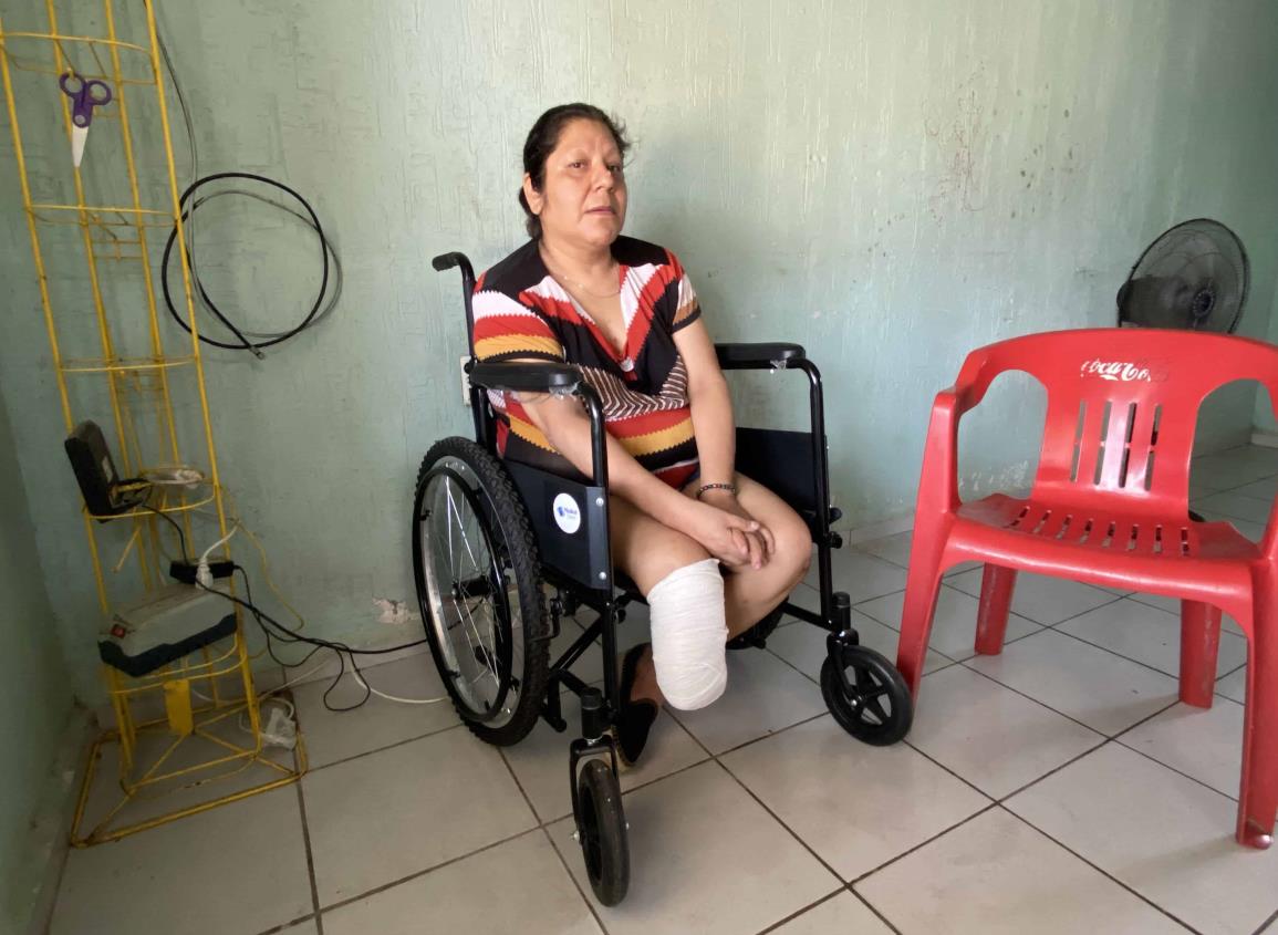 Verónica Jiménez perdió todo en busca de una mejor vida, pide ayuda de la población | VIDEO
