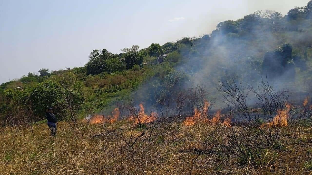 Incendios movilizan a cuerpos de emergencia en Soconusco 