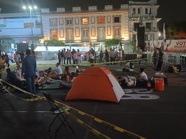 ¡Último suspiro de la campaña! ¡Plaza Lerdo en Xalapa es escenario de disputa por Veracruz