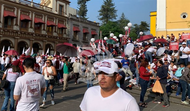 ¡Último suspiro de la campaña! ¡Plaza Lerdo en Xalapa es escenario de disputa por Veracruz