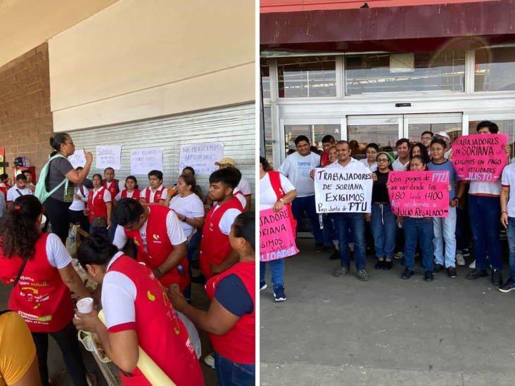 Empleados de Soriana se van a paro en estos municipios de Veracruz