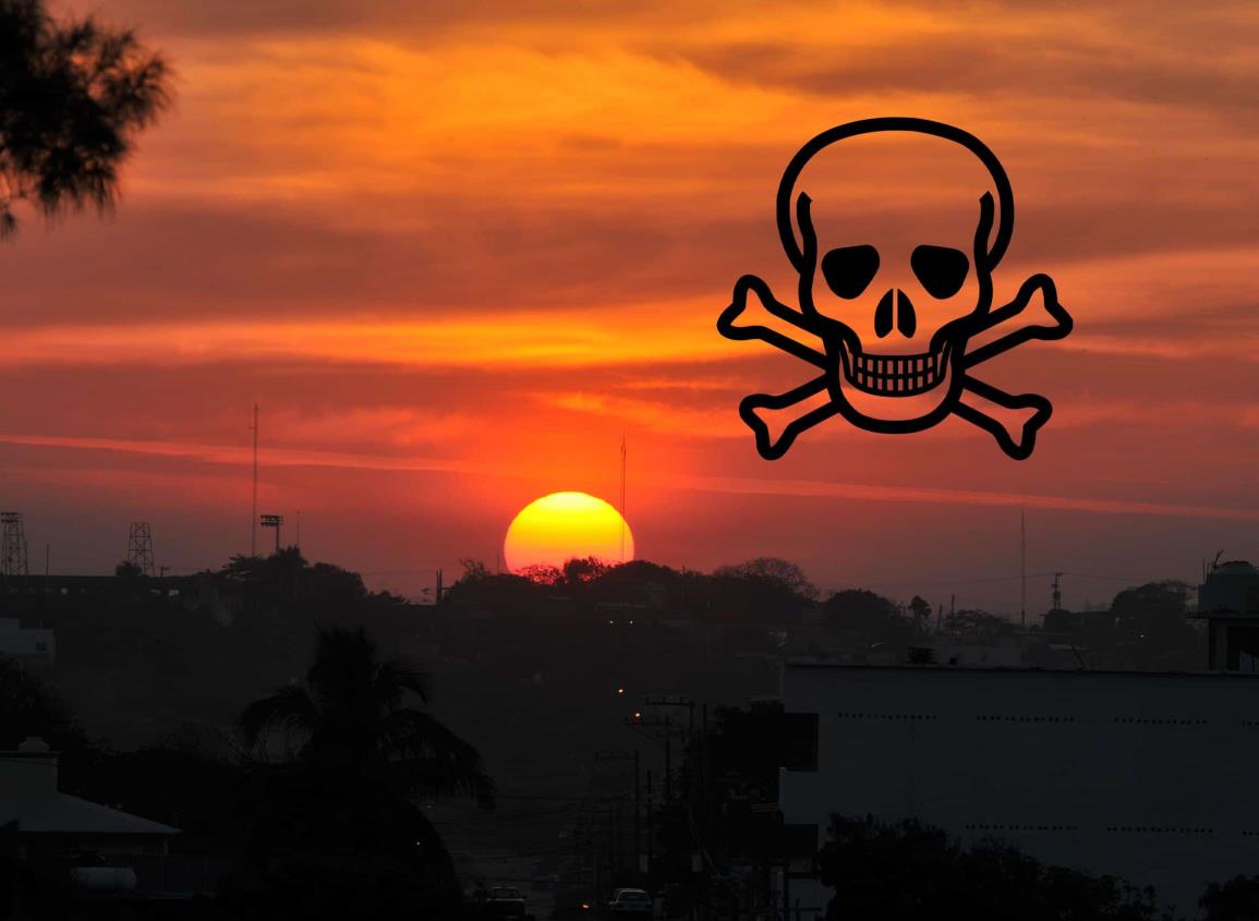 ¿Cuántas muertes se registran en el sur de Veracruz por golpe de calor?