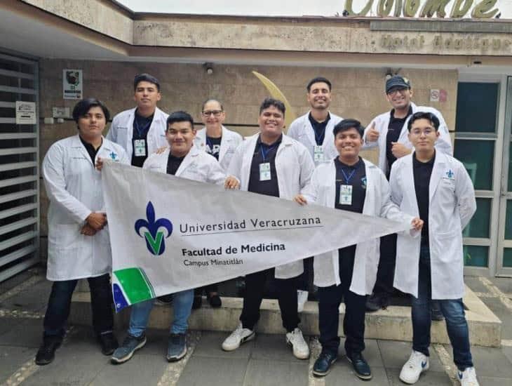 Estudiantes de la UV de Mina ganan segundo lugar nacional en Olimpiada de Farmacología